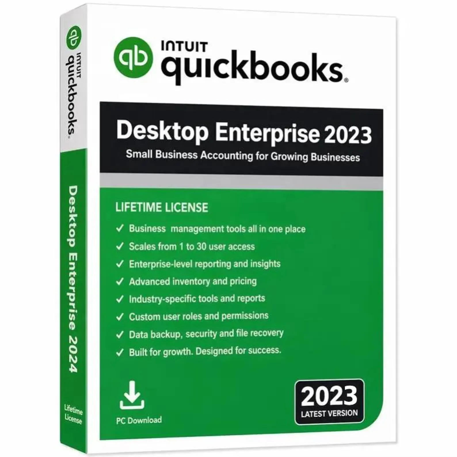 23_1 Intuit Desktop enterprise 2023 5 users - USA for win lifetime - Image 1